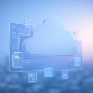 Cloud fax document icons